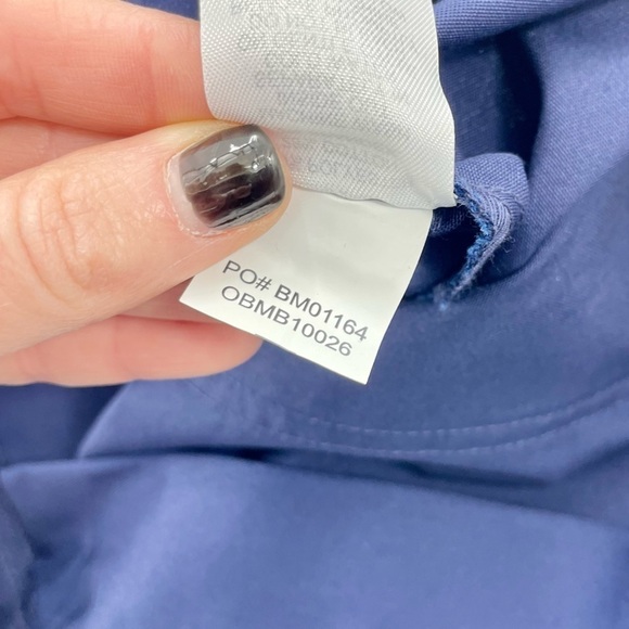 Oobe Work Casual Dress Pants Blue Straight Leg Uniform Unisex Pant 40/28 - Picture 9 of 13